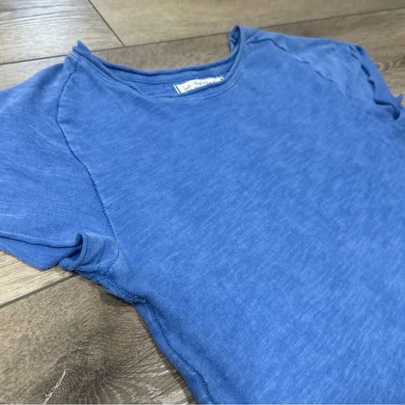 We The Free Be My Baby Tee In Blue - Picture 5 of 10